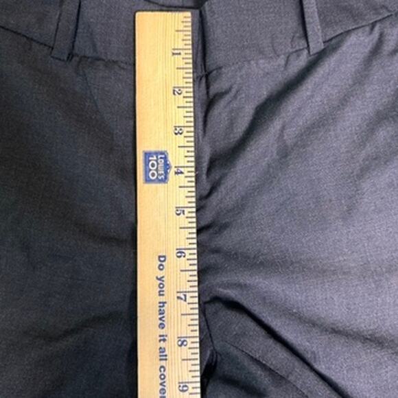 Antonio Melani Luxe Wool Ankle Pants Womens 2 Theo Loro Piana Black Office Siren - Picture 6 of 8